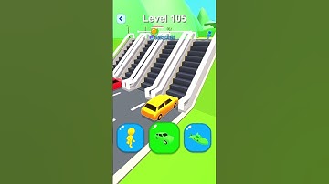Shape-Shifting 🚙🚁🛵 Race | Gameplay Level - 105 | Hyper Casual Mobile📱 App | Android,iOS - NEW UPDATE