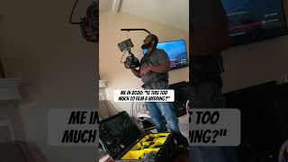 Now Im known as that wedding videographer with the easyrig😅 #weddingfilmmaker #weddingvideographer