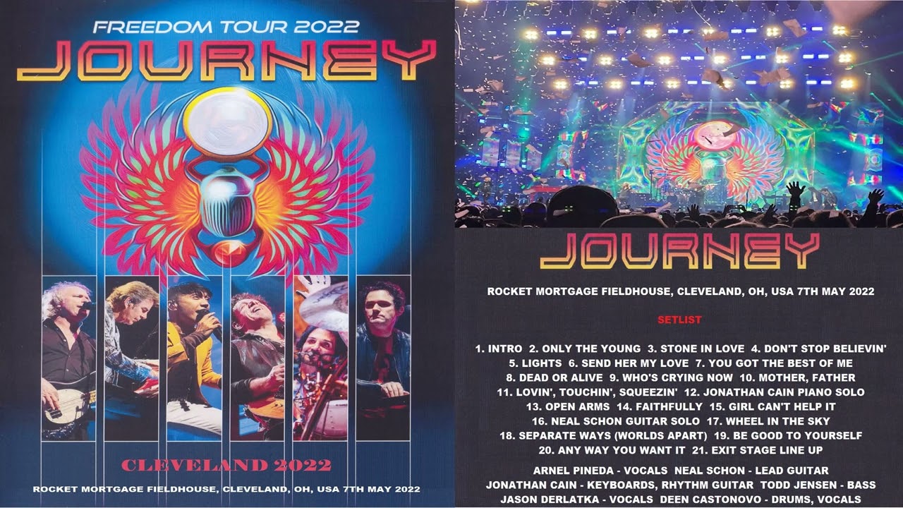 Journey Concert Cleveland, OH May 7, 2022 Arnel Pineda [Live Audio