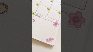 Life Will Never Slow Down | April Planner Spread #plannerlayout #asmr