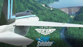 Top Gun Maverick Low Altitude Riffe Lake Run Ultra-Wide Screen