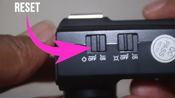 💡 Godox X2T Reset!