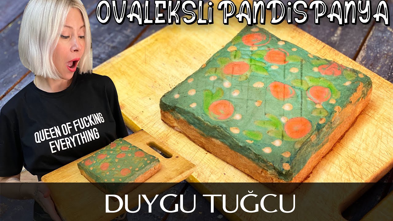 Ovaleksli Pandispanya Tarifi 🍰| YUMUŞACIK KOLAY PANDİSPANYA🍰 | Chef Duygu Tugcu