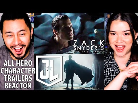 JUSTICE LEAGUE - Snyder Cut | Character Trailers | Black Suit Superman, Aquaman, Wonder Woman U0026 More