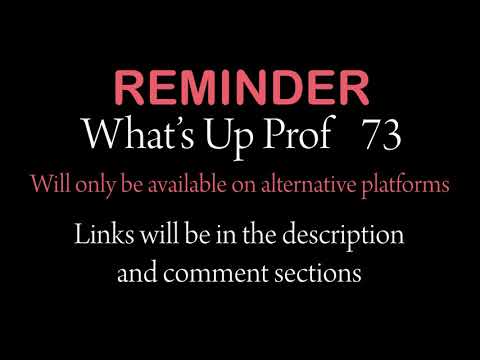 Episode 73 Reminder