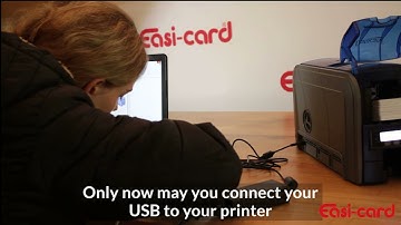 Installation of USB SD Entrust printers