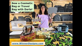 Sew a Cosmetic or Travel Bag!