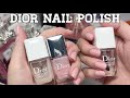 Dior Nail Polish Review - Abricot Base & Top Coat, Dior Nail Polish, Nail Serum Huile, Hermes Filer