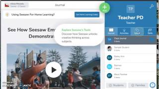 Intro to Seesaw 1: Setting Up Students and Families
