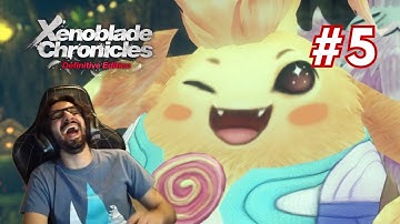 Riki Is HILARIOUS - Xenoblade Chronicles: Definitive Edition - BLIND LIVE PLAYTHROUGH - Part 5