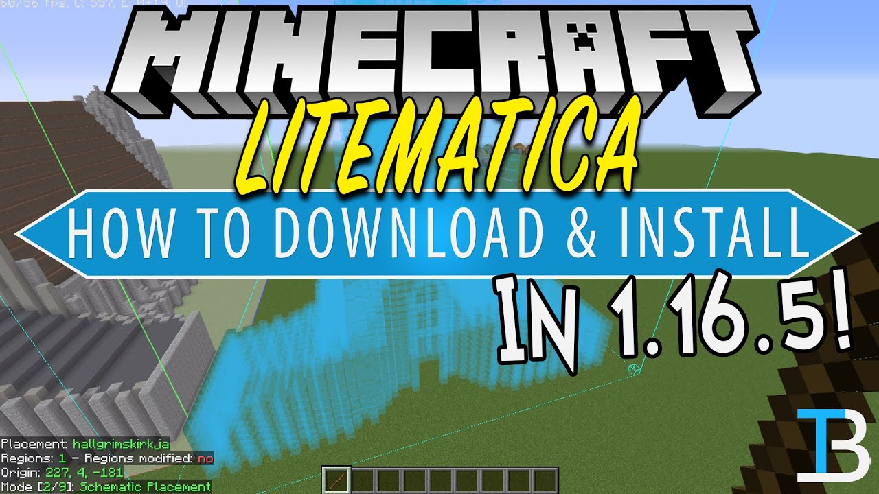 How To Download & Install Litematica in Minecraft 1.16.5 (Get