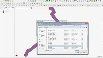 qGIS VidTut: 002 - Buffer and Intersect