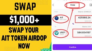 Swap your AIT Token coin now
