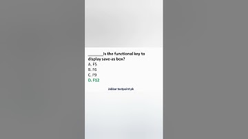 PPSC junior Computer operator past paper