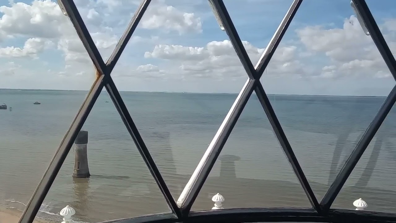 Spurn point lighthouse.