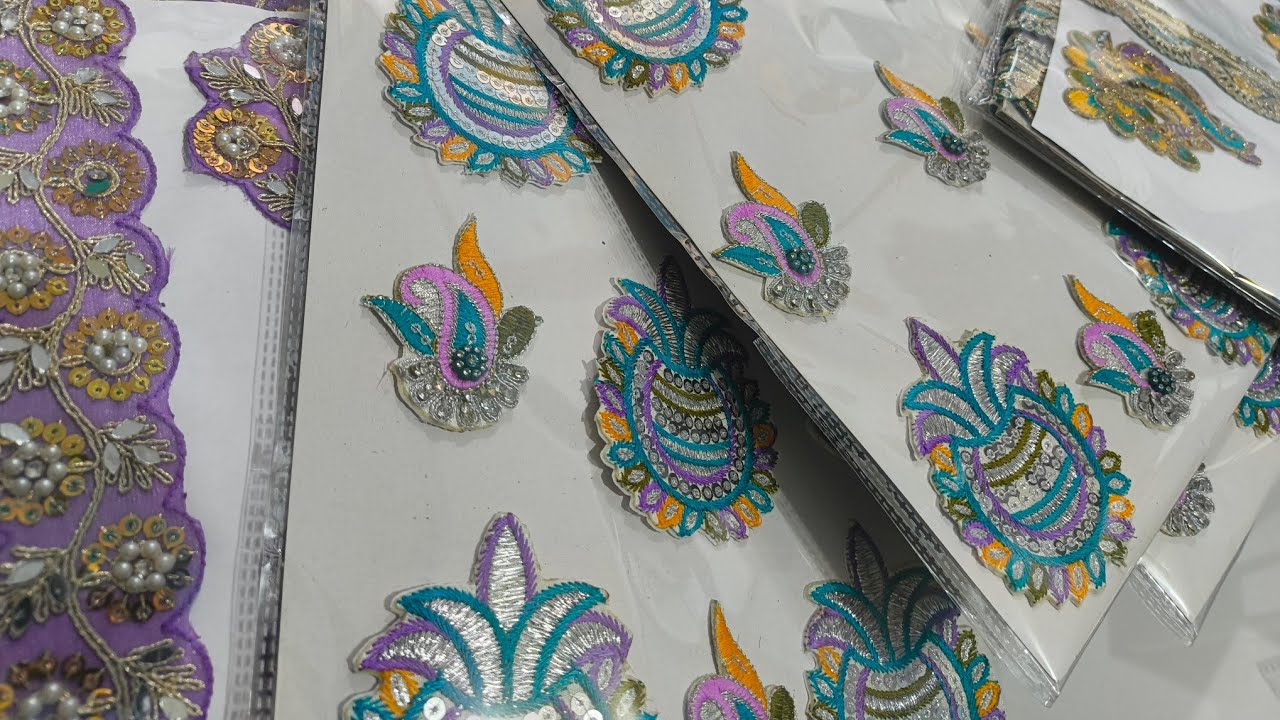 🔥 गोटा बुटी होलसेल मार्केट 2025 | सबसे बड़ा कलेक्शन#balajigotastore #gotabuti #gotapattiwork 