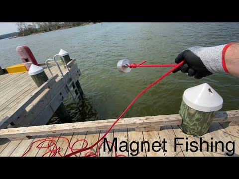 Magnet fishing with the BRUTE 360 magnet 