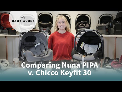 Comparing Nuna PIPA v. Chicco Keyfit 30 | The Baby Cubby