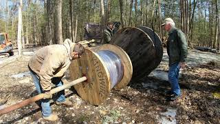 Installing an underground electric service