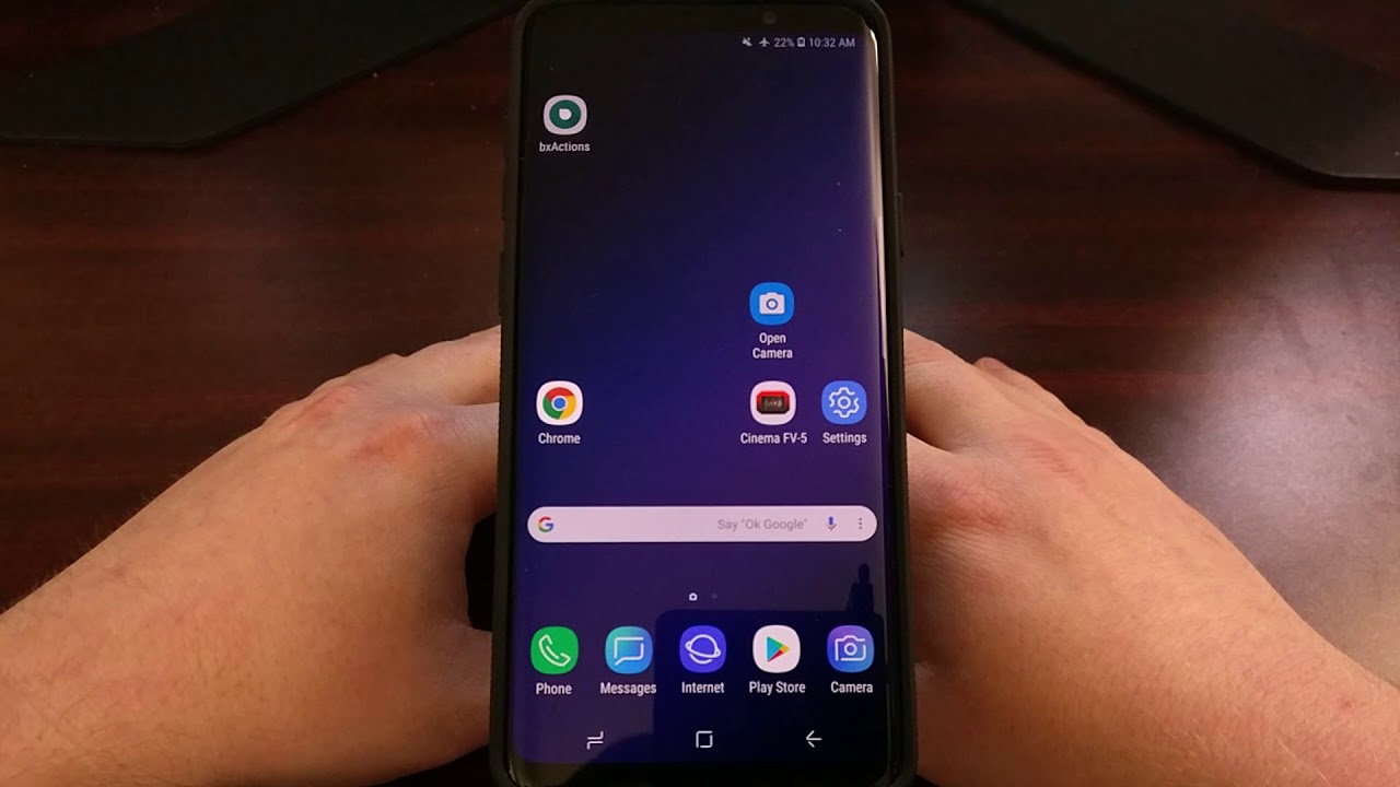 Galaxy S9 & S9+ | Manually Installing Update Without a SIM Card - YouTube