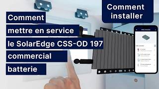 Comment Mettre À Niveau Le Firmware Du Système De Stockage Dénergie Solaredge Css-Od 197 Tutoriel