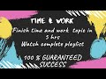 #Time & #Work Problems | 2020 | समय और कार्य का खेल | Part-9 #SSC #CGL, #KVS, #Bank PO, #DSSSB,#CTET