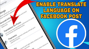 How To Enable Language Translation Option On Facebook Post