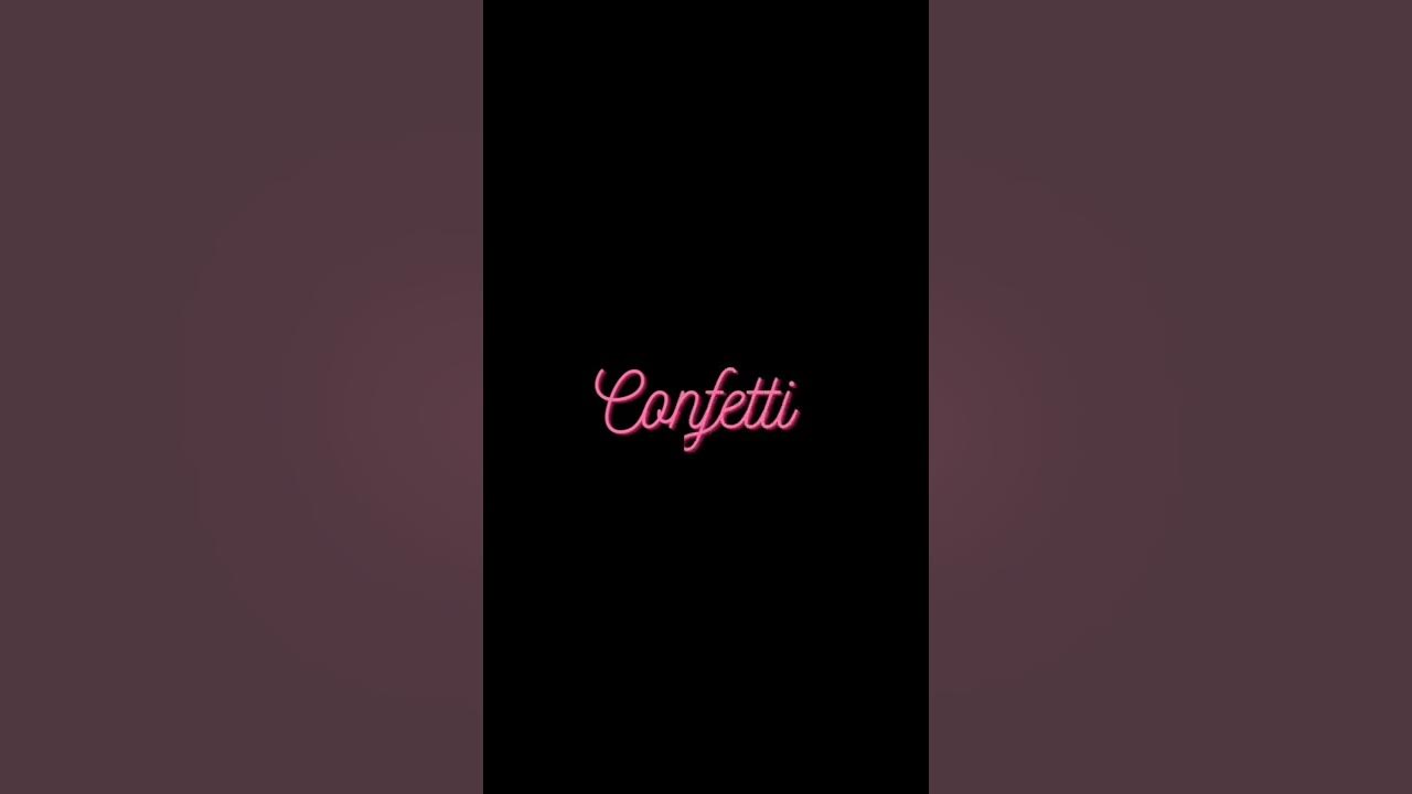Confetti Pronunciation & Meaning shorts pronounce pronunciation