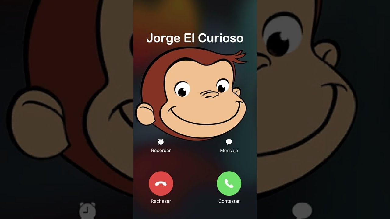 Llamada a Jorge El Curioso  Curious George