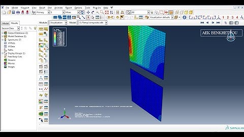 #XFEM 3D Of #Composites Materials using ABAQUS