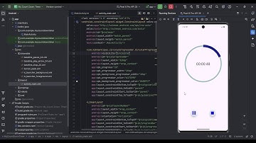 create a count down timer in android