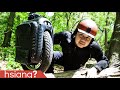 BEST Off Road E-UNICYCLE 2020! Msuper Pro Moutain Bike Trail Test _Hsiang