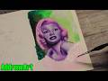 Easy Colorful Portrait Painting Tutorial