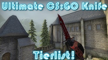 Ultimate Knife Tierlist - Animations & Hidden Animations!