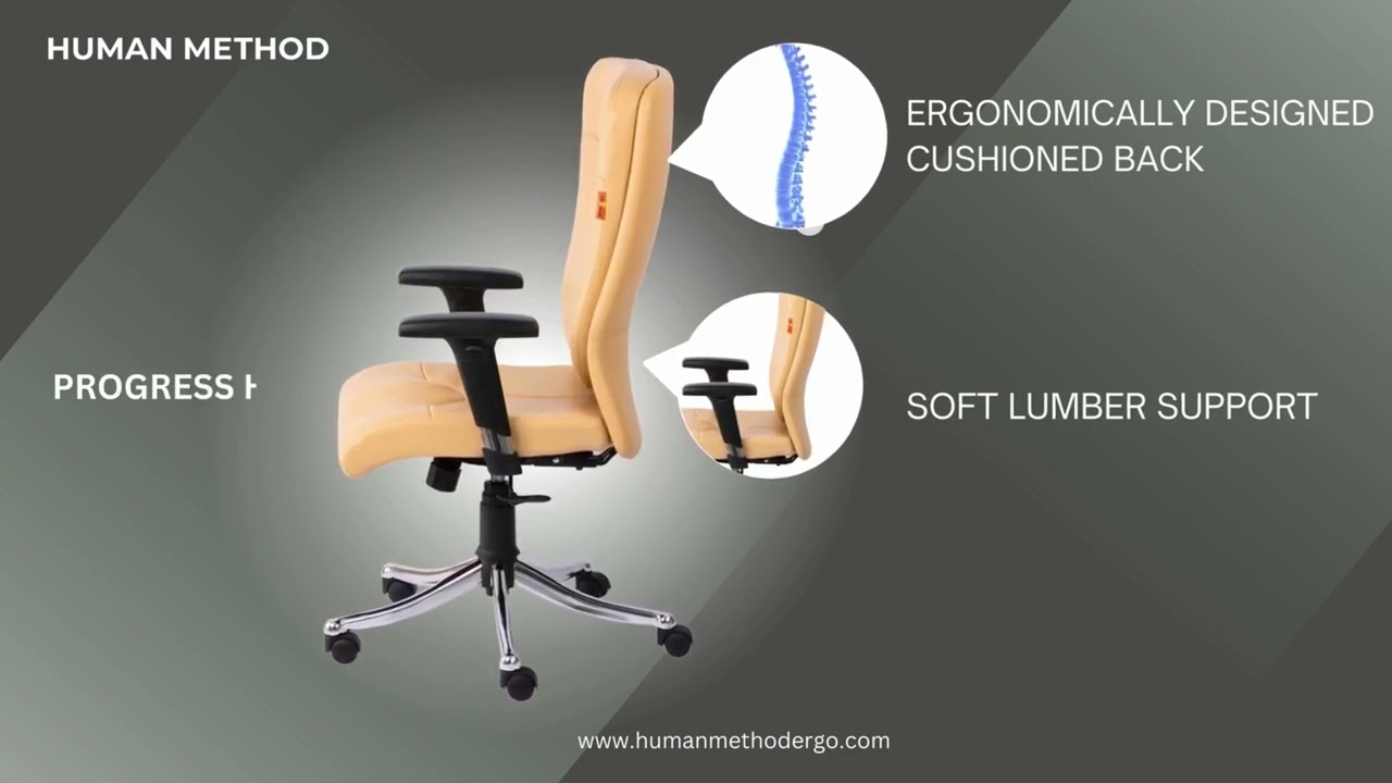 "Unveiling the Ultimate Comfort: Progress HB Office Chair - Your Perfect Seating Solution!"