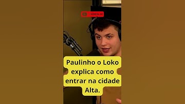Paulinho o Loko explica como entrar na Cidade Alta#paulinhooloko #gtarp #cidadealta