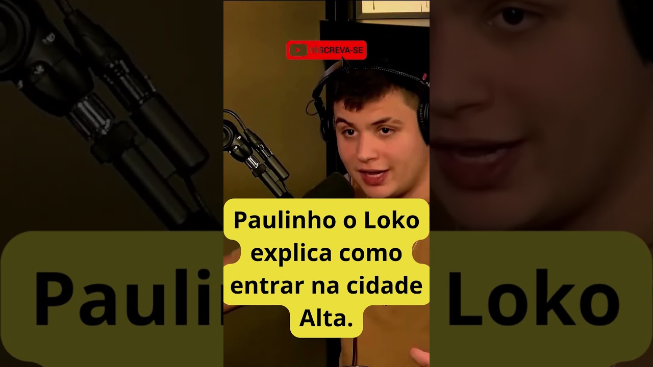 Paulinho o Loko explica como entrar na Cidade Alta#paulinhooloko #gtarp #cidadealta