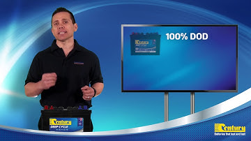 Century Deep Cycle FAQ - Depth of Discharge VS Battery Life
