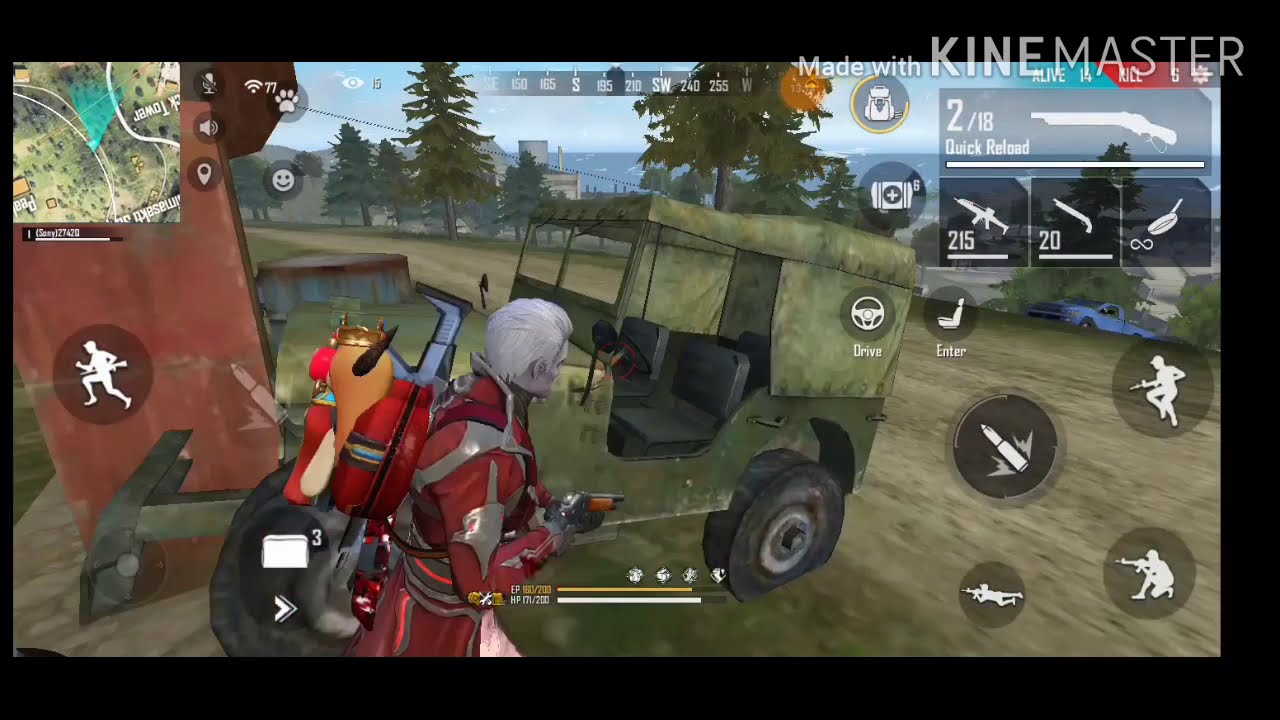 Solo Vs Squad SonyBhai Scar M1887 GamePlay Garena Free Fire - YouTube