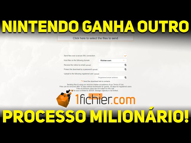 Site de ROMs da Nintendo se defende de processo de US$ 15 milhões