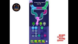 Color Hexa Factory Level 32 Walkthrough  Solution | Full Gameplay (Android & iOS)