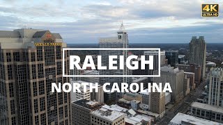 Raleigh, North Carolina - [4K] Drone Tour