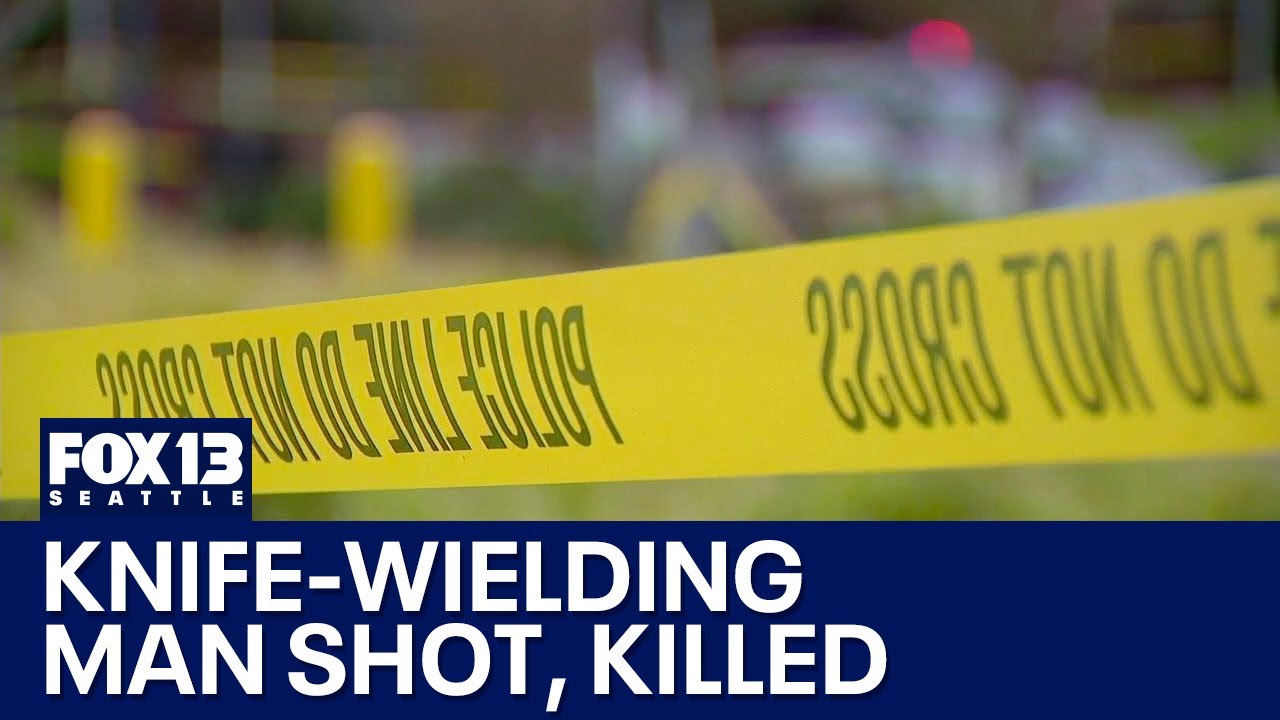 Knife-wielding man shot, killed by Seattle police | FOX 13 Seattle ...
