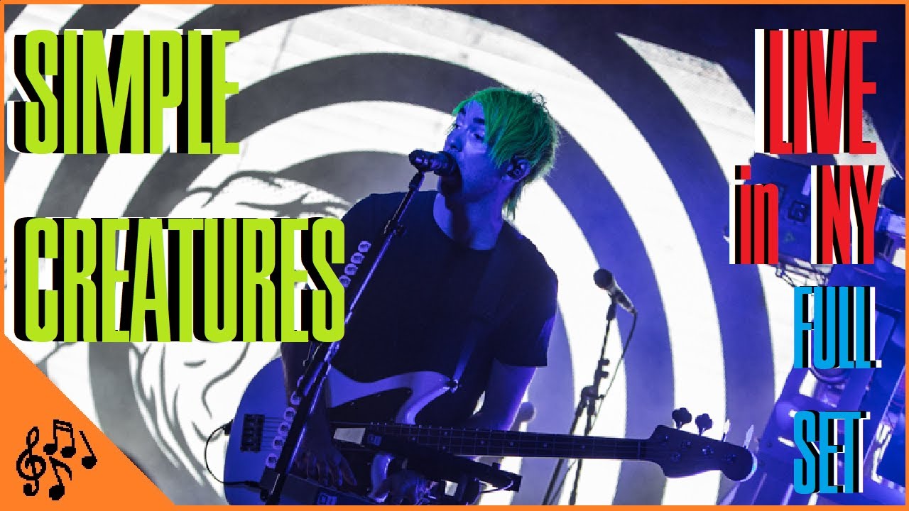 SIMPLE CREATURES LIVE In NYC 2019 *FULL SET* - YouTube