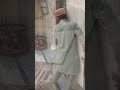CNC Marble Work in Masjid | Pillar Marble Installation #Shorts #ConstructionVlog #MarbleFloating