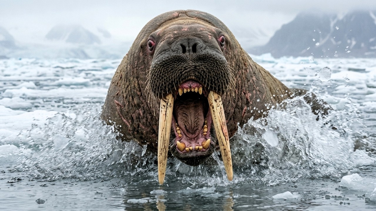 This Beast Impales Killer Whales and Sends Polar Bears Running – WALRUS