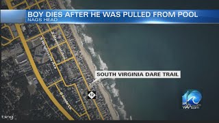 10-year-old boy dies after being pulled from Nags Head motel pool