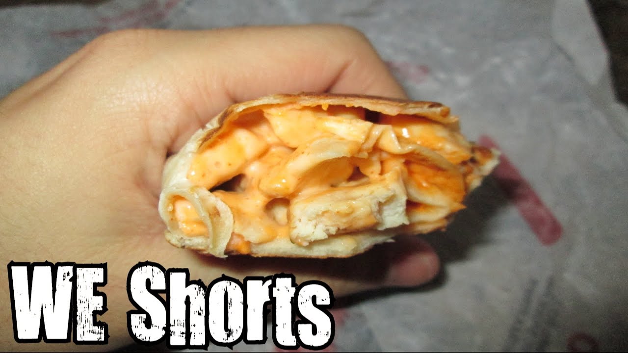 WE Shorts Taco Bell Spicy Buffalo Chicken Griller YouTube