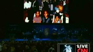 Michael Jackson Memorial Ending