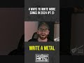 🎶 How to Write More Songs Pt. 2: Set Challenges &amp; Goals!